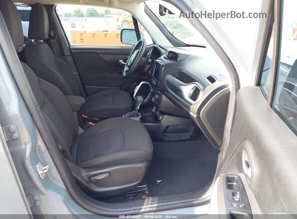 ZACCJABB5JPJ23767 2018 JEEP RENEGADE Gray წინა სალონის ხედი