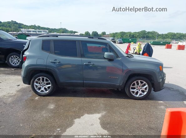 ZACCJABB5JPJ23767 2018 JEEP RENEGADE Gray უკანა სალონის ხედი
