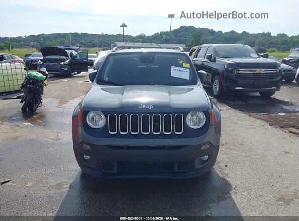 ZACCJABB5JPJ23767 2018 JEEP RENEGADE Gray ხელსაწყოთა პანელის ხედი