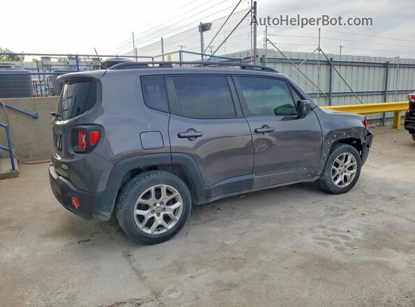ZACCJABB5JPJ32470 2018 JEEP RENEGADE Charcoal Задня права чверть