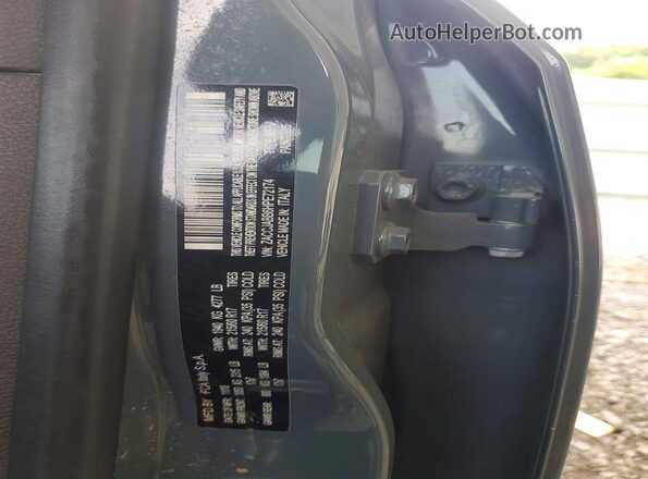 ZACCJABB6HPE72174 2017 JEEP RENEGADE Teal VIN կոդի պիտակի տեսք