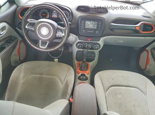 ZACCJABB6HPE72174 2017 JEEP RENEGADE Teal Առջևի վահանակի տեսք
