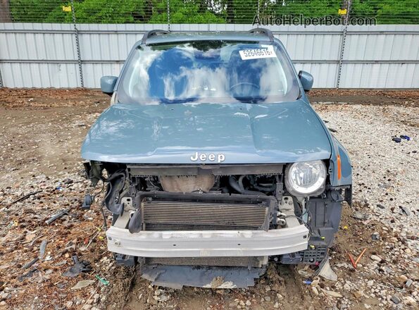 ZACCJABB6JPJ40156 2018 JEEP RENEGADE Blue Front view