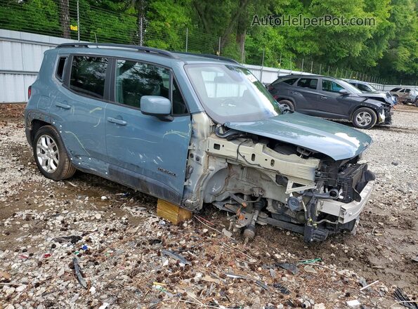 ZACCJABB6JPJ40156 2018 JEEP RENEGADE Blue Front right