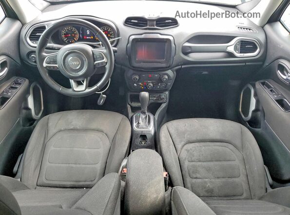 ZACCJABB6JPJ40156 2018 JEEP RENEGADE Blue Dashboard view