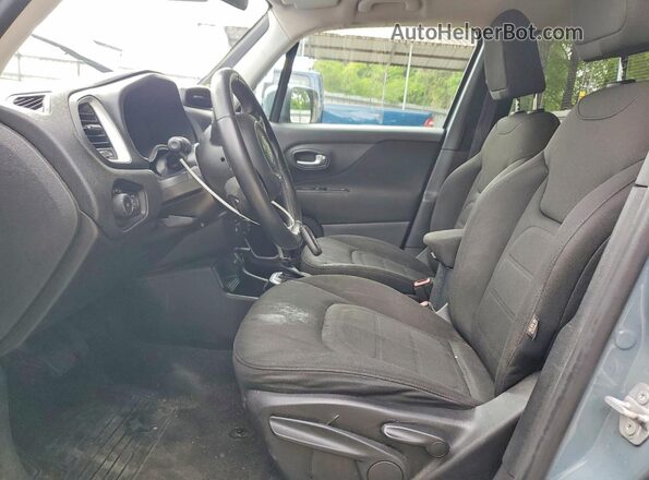 ZACCJABB6JPJ40156 2018 JEEP RENEGADE Blue Front interior view