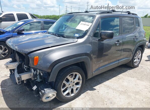 ZACCJABB7HPF86863 2017 JEEP RENEGADE Gray Передня ліва чверть