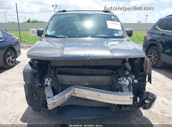 ZACCJABB7HPF86863 2017 JEEP RENEGADE Gray Вид задньої частини салону