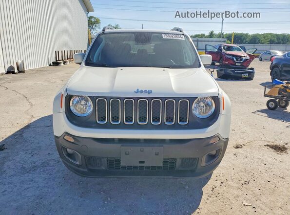 ZACCJABB7JPG80490 2018 JEEP RENEGADE White Вид спереду