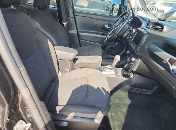 ZACCJABB7JPH42728 2018 JEEP RENEGADE Черный Вид салона спереди