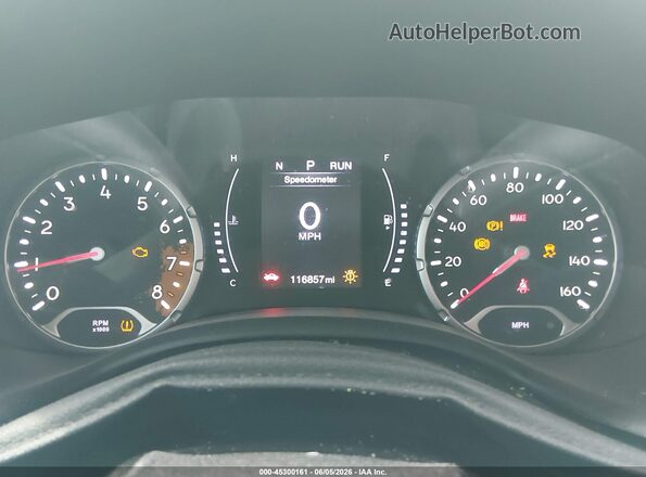 ZACCJABB7JPH75244 2018 JEEP RENEGADE Red Widok tylnych siedzeń