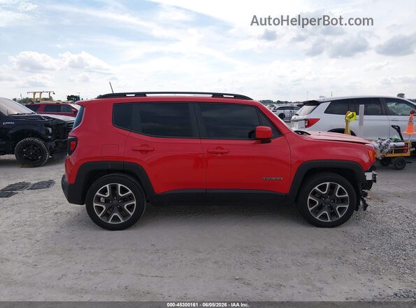 ZACCJABB7JPH75244 2018 JEEP RENEGADE Red Widok wnętrza 360 stopni