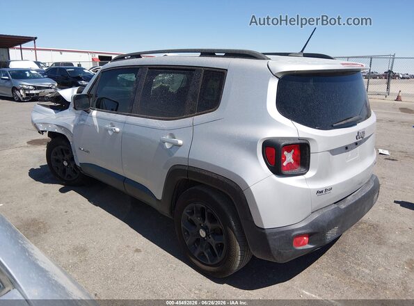 ZACCJABB8HPE41542 2017 JEEP RENEGADE Серебряный Задняя левая четверть
