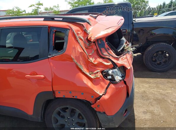 ZACCJABB8HPE49074 2017 JEEP RENEGADE Orange Widok z przodu