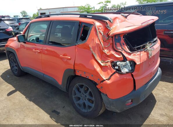 ZACCJABB8HPE49074 2017 JEEP RENEGADE Orange Tył lewy