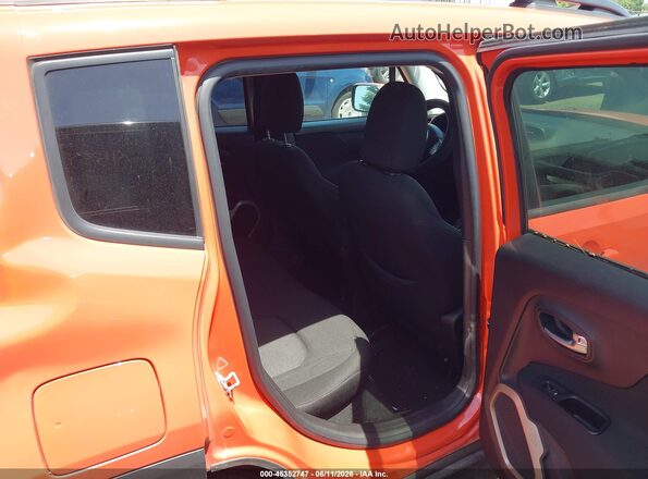 ZACCJABB8HPE49074 2017 JEEP RENEGADE Orange Widok naklejki z numerem VIN