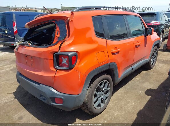 ZACCJABB8HPE49074 2017 JEEP RENEGADE Orange Tył prawy