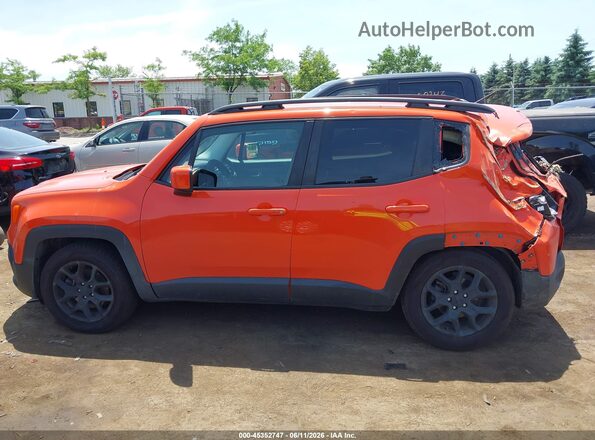 ZACCJABB8HPE49074 2017 JEEP RENEGADE Orange Widok wnętrza 360 stopni