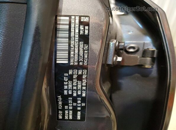 ZACCJABB8HPE68370 2017 JEEP RENEGADE Gray Vista interior de 360 grados