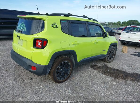 ZACCJABB8JPH34623 2018 JEEP RENEGADE Green Rear right