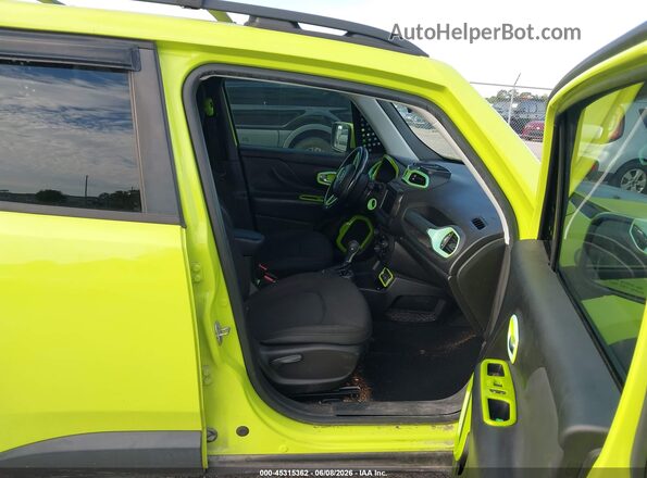 ZACCJABB8JPH34623 2018 JEEP RENEGADE Green Front interior view