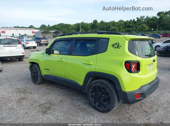 ZACCJABB8JPH34623 2018 JEEP RENEGADE Green Rear left