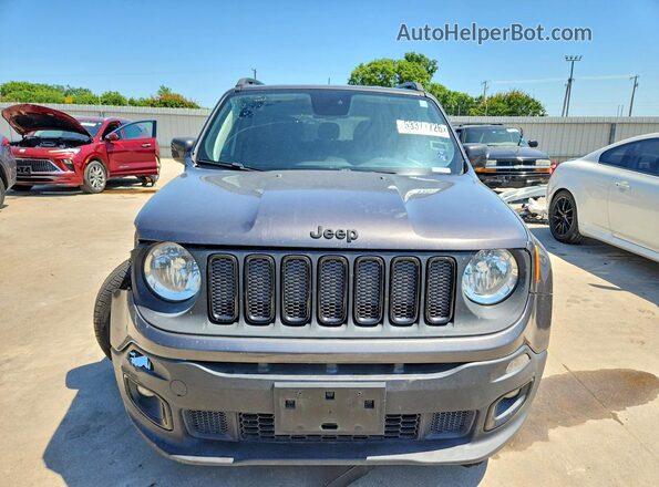 ZACCJABB8JPH46142 2018 JEEP RENEGADE Charcoal წინა ხედი