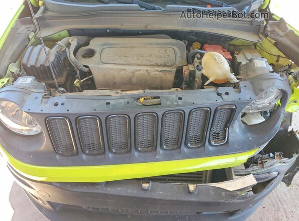ZACCJABB8JPH48831 2018 JEEP RENEGADE Green Շարժիչի բաժամունքի տեսք