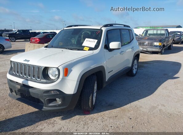 ZACCJABB9JPH78758 2018 JEEP RENEGADE White წინა მარცხენა ხედი სამი მეოთხედიდან