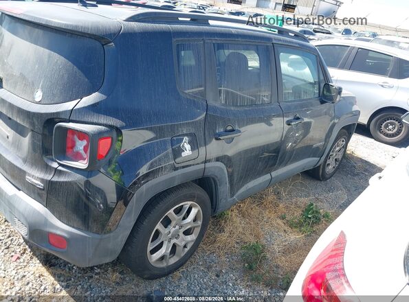 ZACCJABBXHPF00154 2017 JEEP RENEGADE Черный Задняя правая четверть