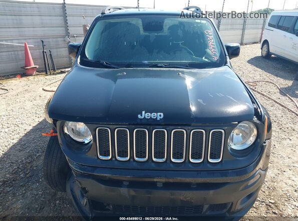 ZACCJABBXHPF81589 2017 JEEP RENEGADE Black Instrument cluster view