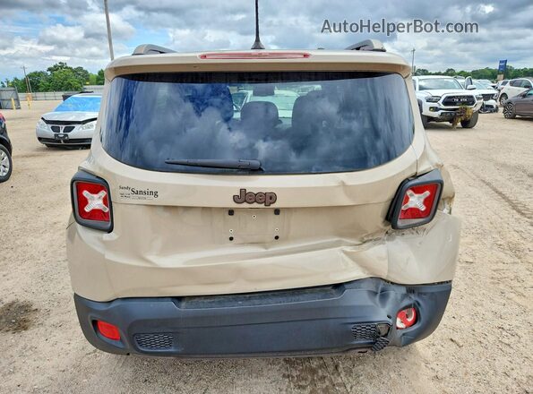 ZACCJABT0GPD21886 2016 JEEP RENEGADE Tan Rear view