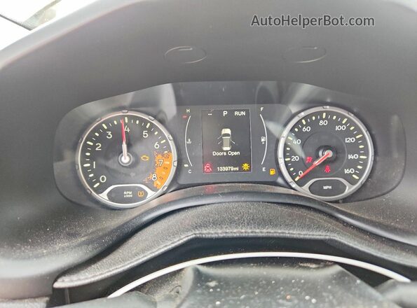 ZACCJABT0GPD21886 2016 JEEP RENEGADE Tan Instrument cluster view