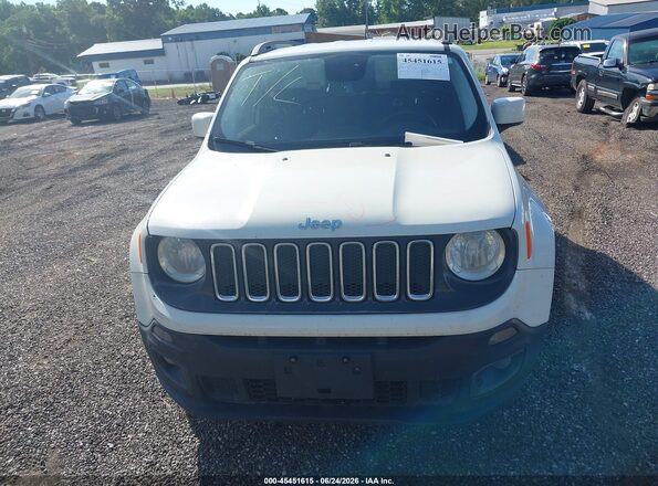 ZACCJABT0GPD85619 2016 JEEP RENEGADE White Սարքավորումների վահանակի տեսք