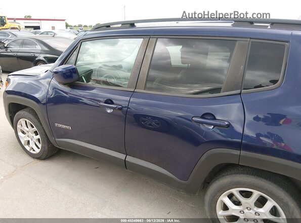 ZACCJABT1GPC44610 2016 JEEP RENEGADE Blue Панорамний вид салону 360°