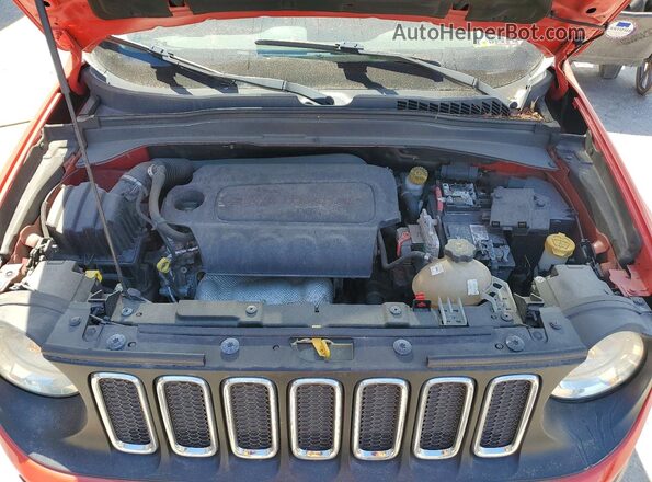 ZACCJABT1GPC63870 2016 JEEP RENEGADE Красный Вид подкапотного пространства
