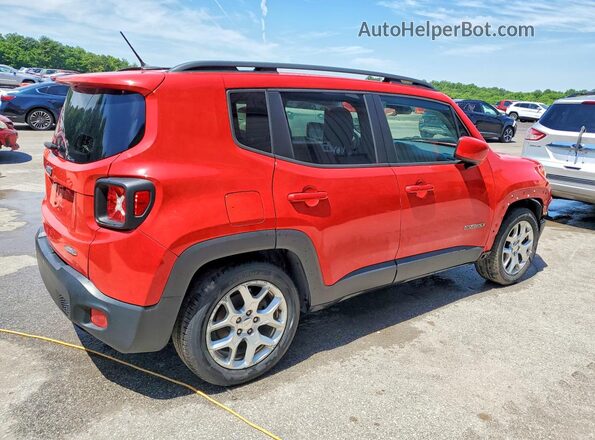 ZACCJABT1GPC63870 2016 JEEP RENEGADE Красный Задняя правая четверть