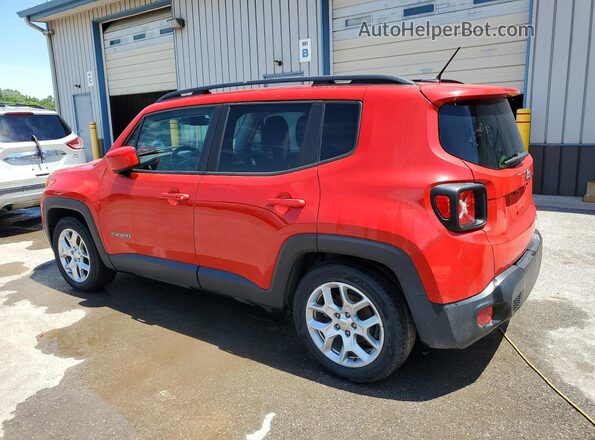 ZACCJABT1GPC63870 2016 JEEP RENEGADE Красный Задняя левая четверть