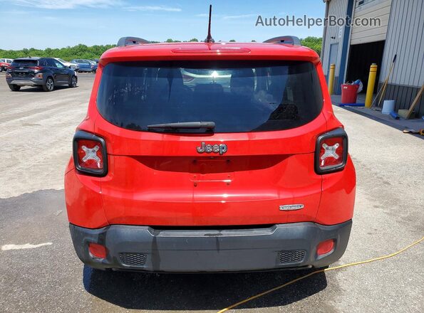 ZACCJABT1GPC63870 2016 JEEP RENEGADE Красный Вид сзади