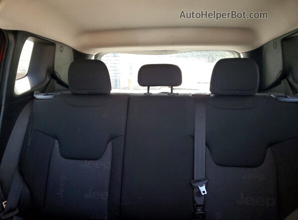 ZACCJABT1GPC63870 2016 JEEP RENEGADE Красный Вид задних сидений