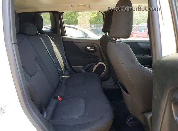 ZACCJABT1GPD10444 2016 JEEP RENEGADE White Rear interior view
