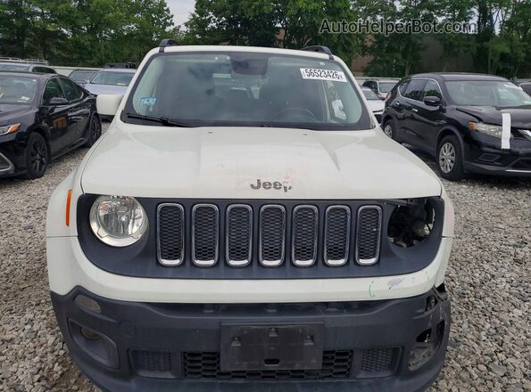 ZACCJABT2GPC56328 2016 JEEP RENEGADE White Vista frontal