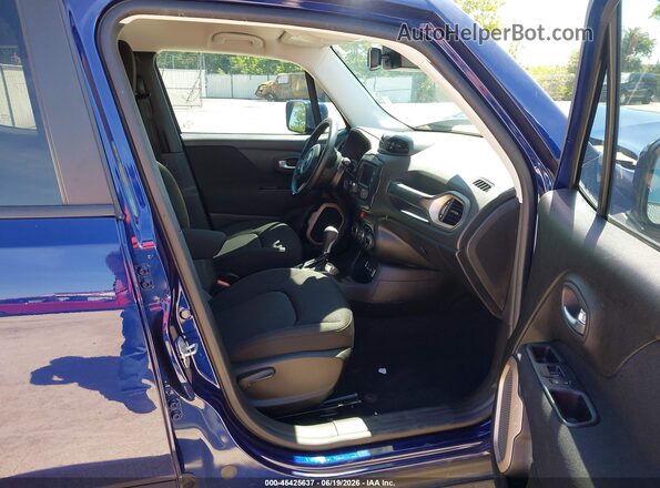 ZACCJABT2GPE17454 2016 JEEP RENEGADE Blue წინა სალონის ხედი