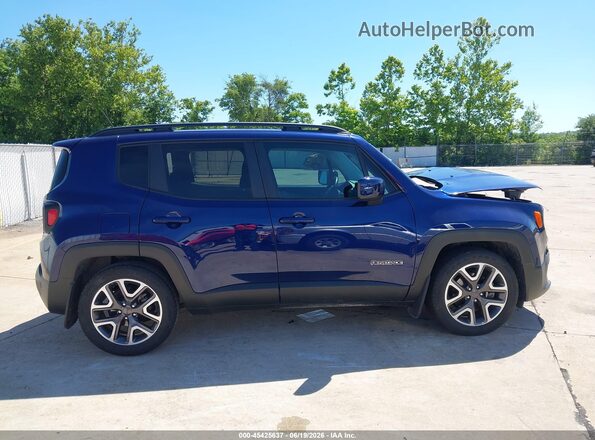 ZACCJABT2GPE17454 2016 JEEP RENEGADE Blue უკანა სალონის ხედი