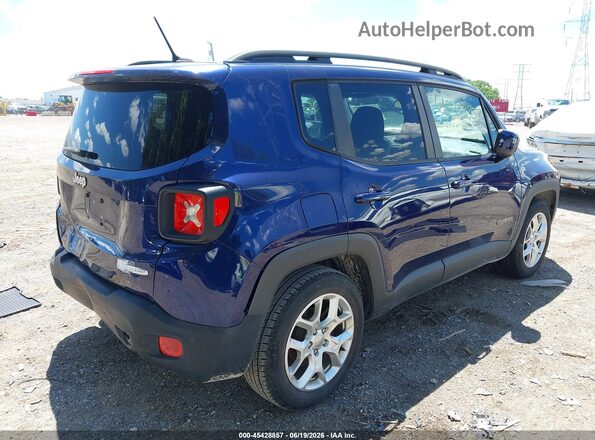 ZACCJABT3GPC55463 2016 JEEP RENEGADE Blue Trasero derecho