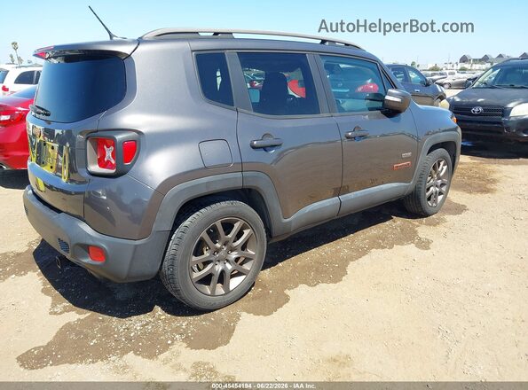 ZACCJABT3GPE22498 2016 JEEP RENEGADE Gray Trasero derecho