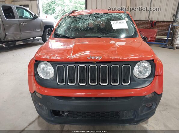 ZACCJABT4GPD97384 2016 JEEP RENEGADE Orange Вид спереду