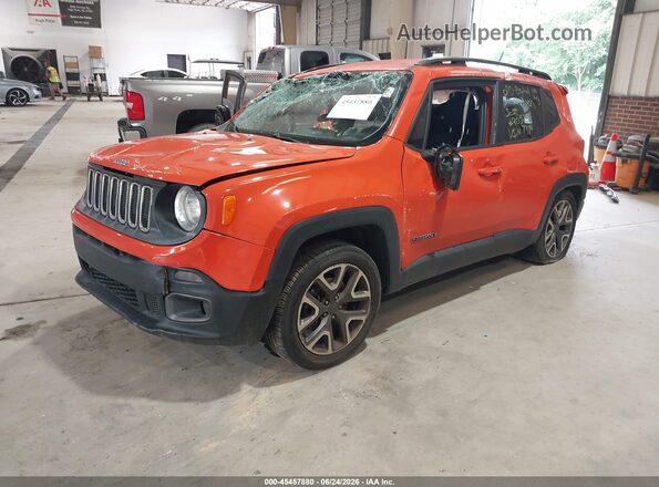 ZACCJABT4GPD97384 2016 JEEP RENEGADE Orange Передня ліва чверть