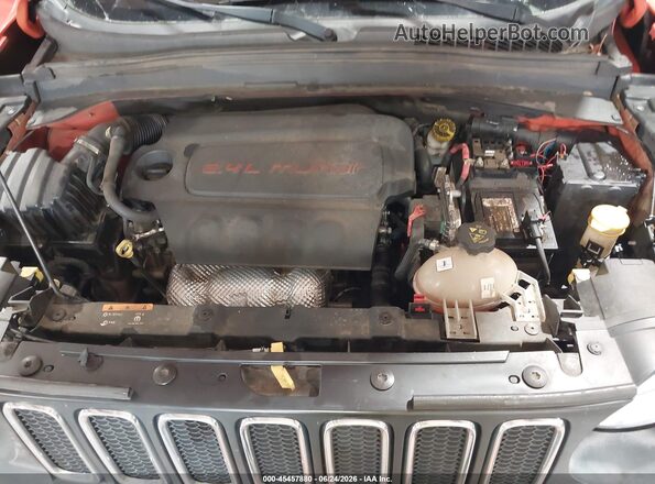 ZACCJABT4GPD97384 2016 JEEP RENEGADE Orange Вид ззаду