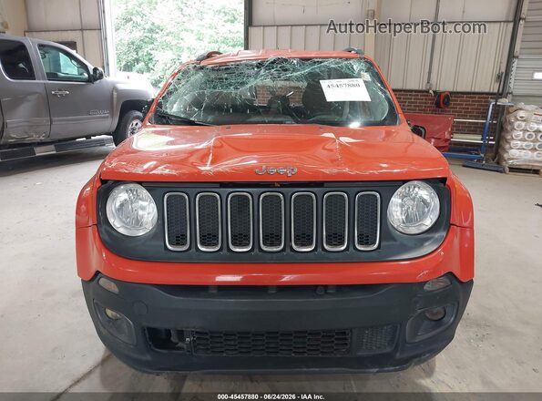 ZACCJABT4GPD97384 2016 JEEP RENEGADE Orange Вид панелі приладів